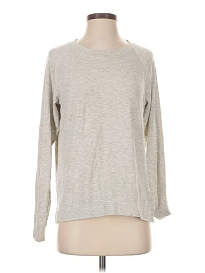 Pre-owned Lou & Grey For Loft Sweatshirt In Gray