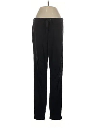 Pre-owned Lou & Grey For Loft Track Pants In Black