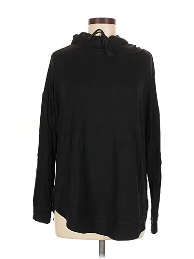Pre-owned Lou & Grey For Loft Turtleneck Sweater In Black
