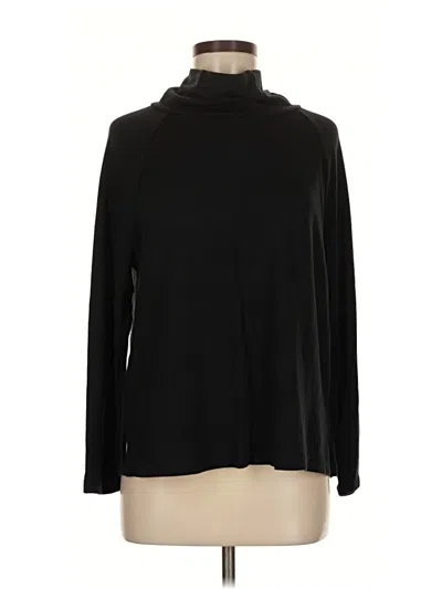 Pre-owned Lou & Grey For Loft Turtleneck Sweater In Black