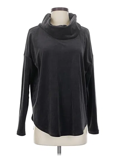 Pre-owned Lou & Grey For Loft Turtleneck Sweater In Black