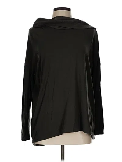 Pre-owned Lou & Grey For Loft Turtleneck Sweater In Black