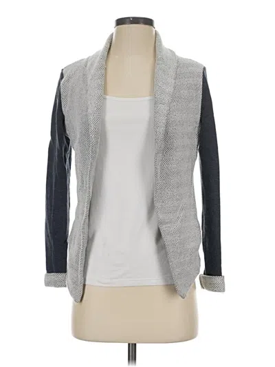 Pre-owned Lou & Grey For Loft Vest In Gray