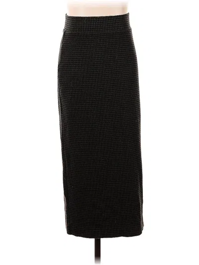 Pre-owned Lou & Grey Formal Skirt In Black