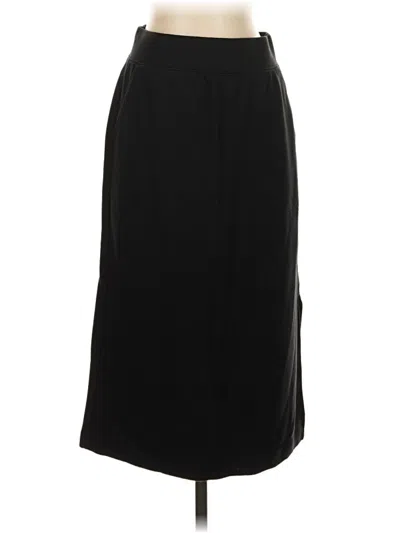 Pre-owned Lou & Grey Formal Skirt In Black
