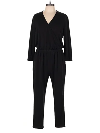 Pre-owned Lou & Grey Jumpsuit In Black