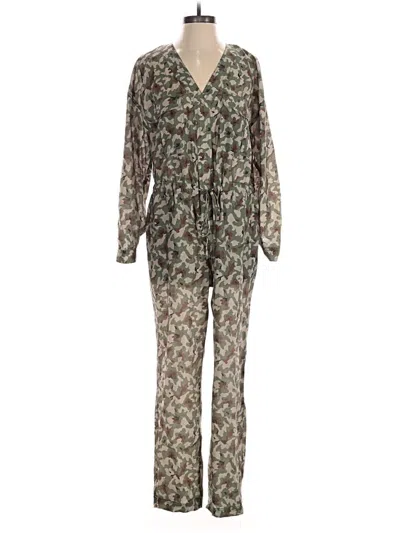 Pre-owned Lou & Grey Jumpsuit In Green