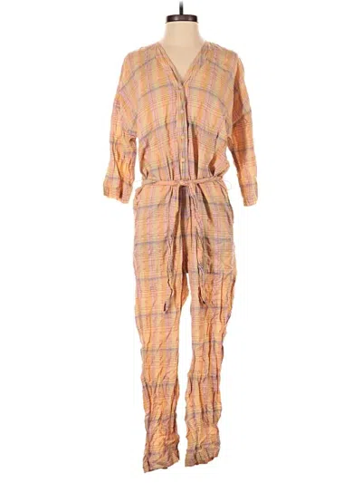 Pre-owned Lou & Grey Jumpsuit In Orange