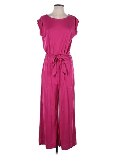 Pre-owned Lou & Grey Jumpsuit In Pink