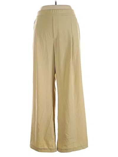 Pre-owned Lou & Grey Khaki Pant In Brown