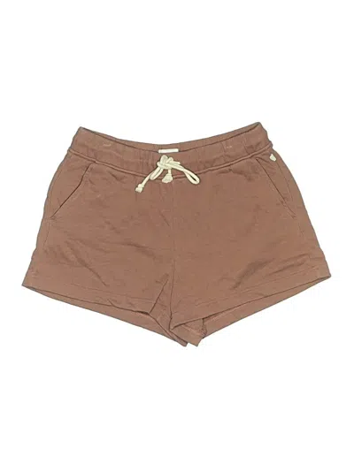 Pre-owned Lou & Grey Khaki Shorts In Brown