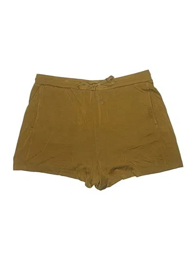 Pre-owned Lou & Grey Khaki Shorts In Gold