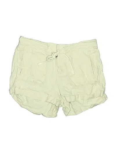 Pre-owned Lou & Grey Khaki Shorts In Green