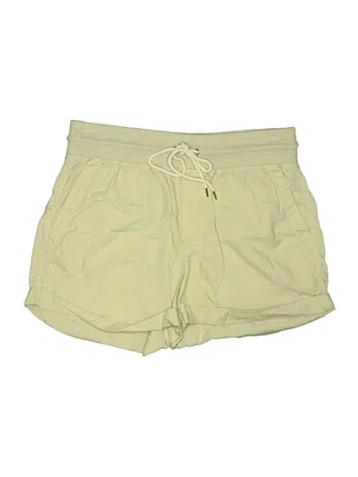 Pre-owned Lou & Grey Khaki Shorts In Green