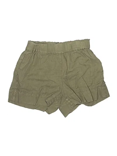 Pre-owned Lou & Grey Khaki Shorts In Green