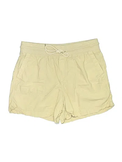 Pre-owned Lou & Grey Khaki Shorts In Yellow
