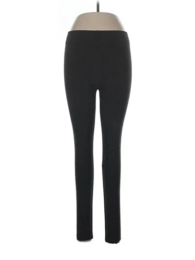 Pre-owned Lou & Grey Leggings In Black
