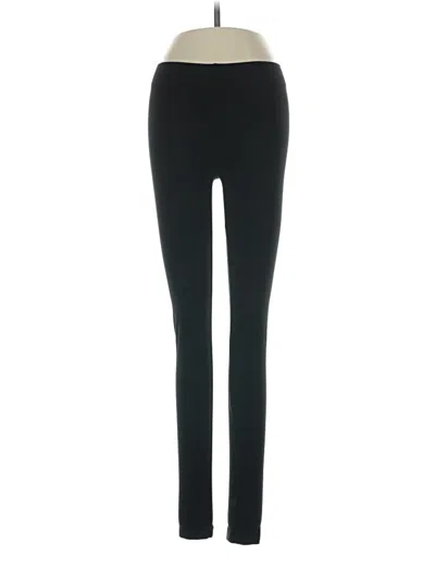 Pre-owned Lou & Grey Leggings In Black