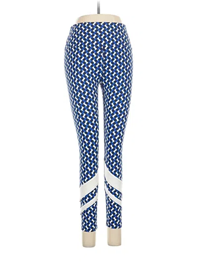 Pre-owned Lou & Grey Leggings In Blue