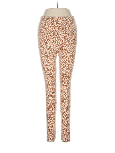 Pre-owned Lou & Grey Leggings In Brown