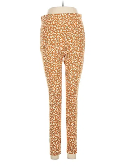 Pre-owned Lou & Grey Leggings In Orange