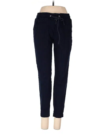 Pre-owned Lou & Grey Linen Pants In Blue