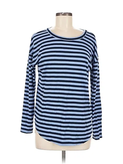 Pre-owned Lou & Grey Long Sleeve T-shirt In Blue