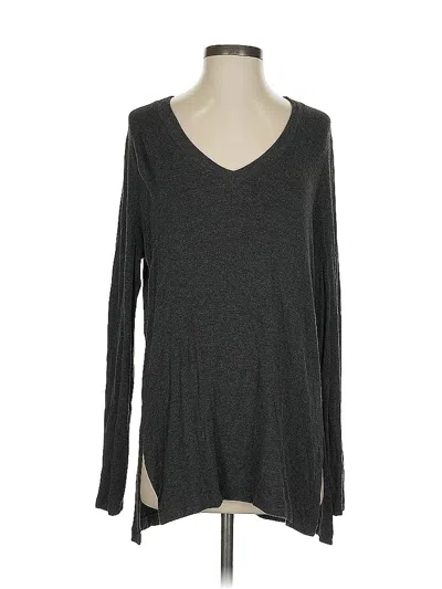 Pre-owned Lou & Grey Long Sleeve T-shirt In Gray