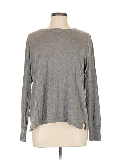 Pre-owned Lou & Grey Long Sleeve T-shirt In Gray