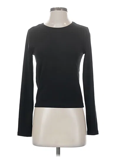 Pre-owned Lou & Grey Long Sleeve T-shirt In Black