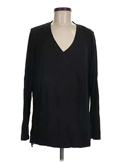 Pre-owned Lou & Grey Long Sleeve T-shirt In Black