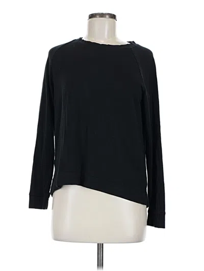 Pre-owned Lou & Grey Long Sleeve T-shirt In Black