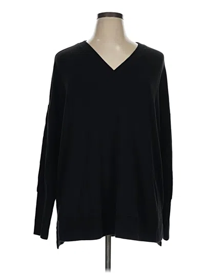 Pre-owned Lou & Grey Long Sleeve T-shirt In Black