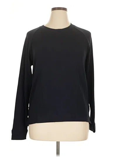 Pre-owned Lou & Grey Long Sleeve T-shirt In Black