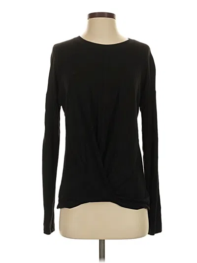Pre-owned Lou & Grey Long Sleeve T-shirt In Black