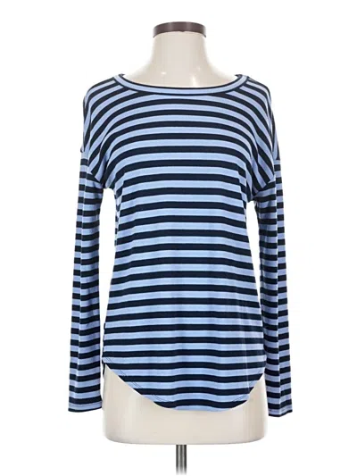 Pre-owned Lou & Grey Long Sleeve T-shirt In Blue