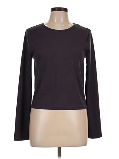 Pre-owned Lou & Grey Long Sleeve T-shirt In Brown