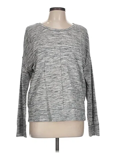 Pre-owned Lou & Grey Long Sleeve T-shirt In Gray