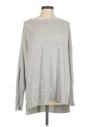Pre-owned Lou & Grey Long Sleeve T-shirt In Gray