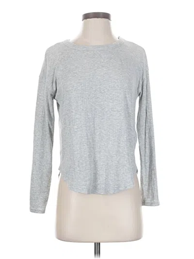 Pre-owned Lou & Grey Long Sleeve T-shirt In Gray