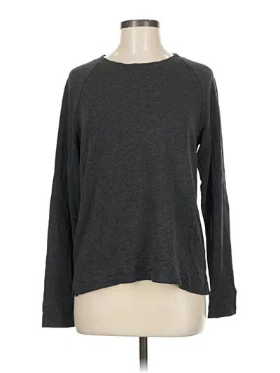 Pre-owned Lou & Grey Long Sleeve T-shirt In Gray