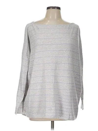 Pre-owned Lou & Grey Long Sleeve T-shirt In Gray