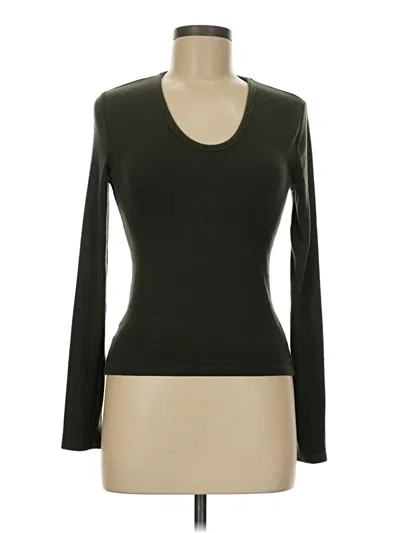 Pre-owned Lou & Grey Long Sleeve T-shirt In Green