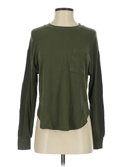 Pre-owned Lou & Grey Long Sleeve T-shirt In Green