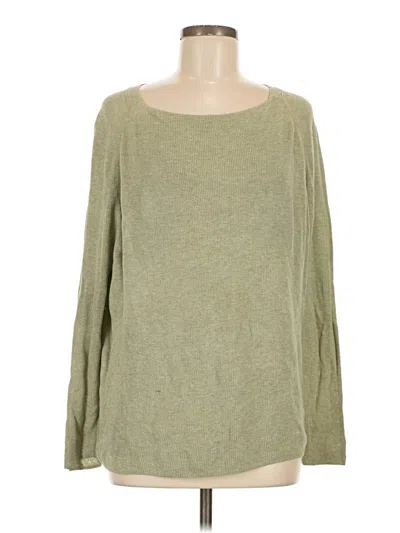 Pre-owned Lou & Grey Long Sleeve T-shirt In Green