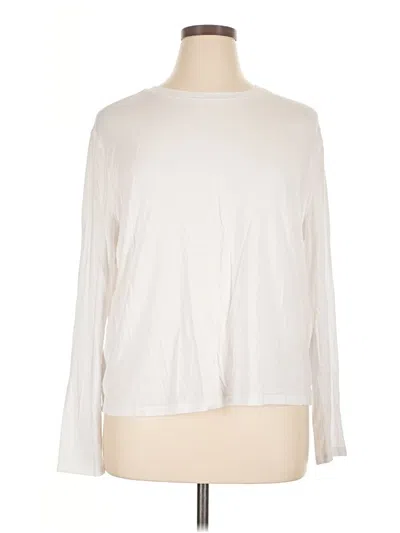 Pre-owned Lou & Grey Long Sleeve T-shirt In Ivory