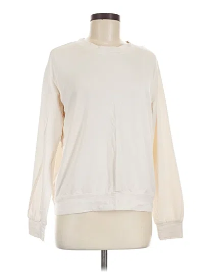 Pre-owned Lou & Grey Long Sleeve T-shirt In Ivory