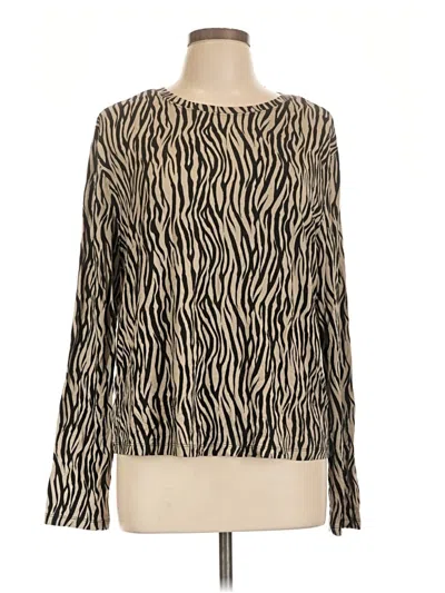 Pre-owned Lou & Grey Long Sleeve T-shirt In Ivory
