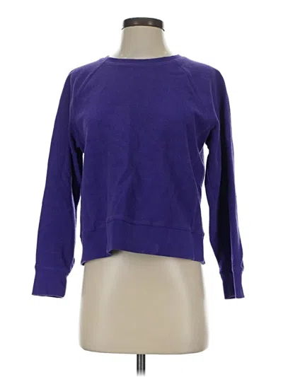 Pre-owned Lou & Grey Long Sleeve T-shirt In Purple