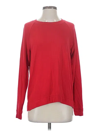 Pre-owned Lou & Grey Long Sleeve T-shirt In Red